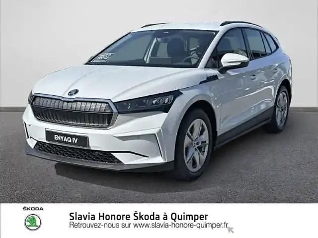 Blanc Utilisé 2024 Skoda Enyaq iV SUV | 32 990 € - Image 1/4