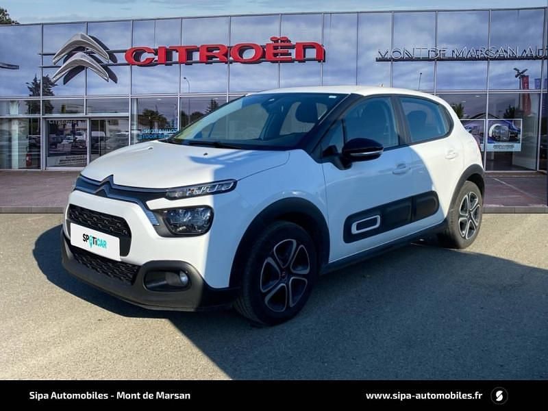 Blanc Utilisé 2023 Citroën C3 PureTech Citadine | 10 790 € (Bon prix) - Image 1/4