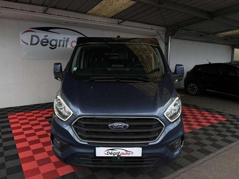 Occasion Ford Transit Custom Trend 171 ch (125 kW) 2023 Bleu Van