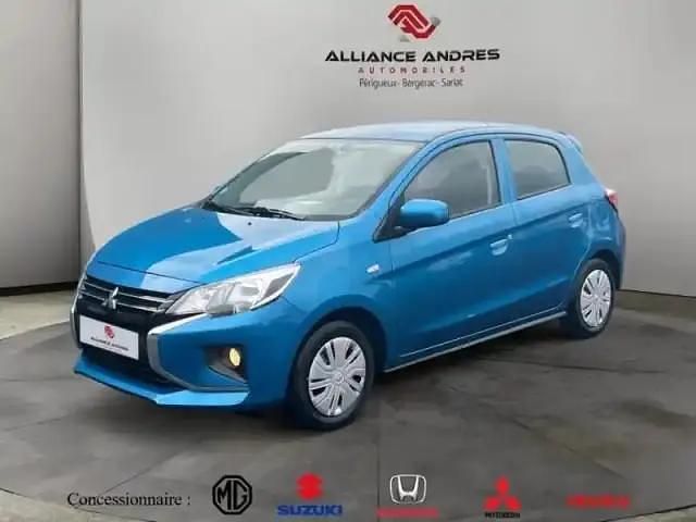 Cerelean blue métallisé Occasion 2023 Mitsubishi Space Star Inform Berline | 11 990 € (Bon prix) - Image 1/4