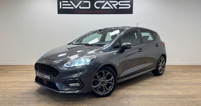 Gris Utilisé 2019 Ford Fiesta ST-Line Citadine | 11 990 € (Bon prix) - Image 1/4