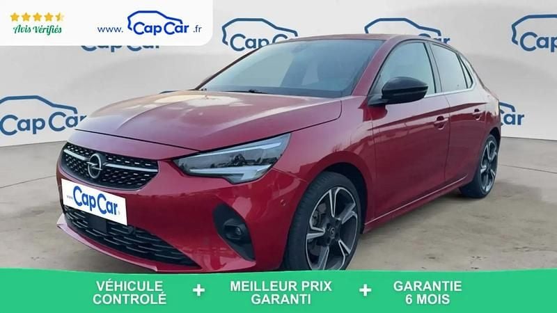 Rouge Occasion 2020 Opel Corsa Elegance Berline | 11 490 € (Bon prix) - Image 1/4