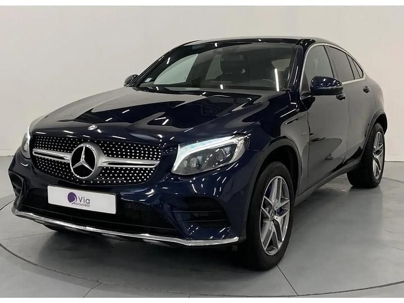 Bleu Utilisé 2017 Mercedes GLC350 Sportline Coupé | 42 990 € - Image 1/4
