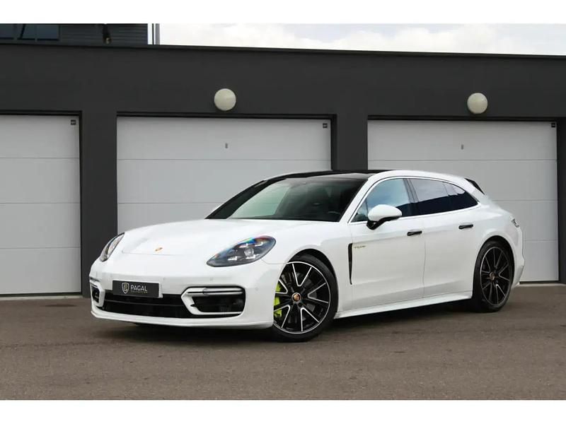 Blanc Occasion 2021 Porsche Panamera 4S Sport Turismo Berline | 106 900 € - Image 1/4