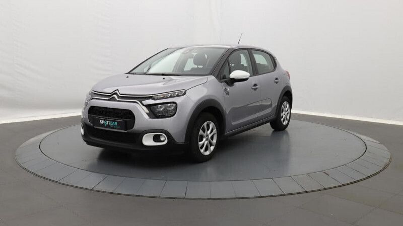 Gris Utilisé 2023 Citroën C3 PureTech Citadine | 10 899 € (Prix juste) - Image 1/4