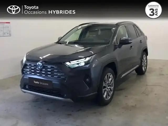 Gris atlas métallisé Occasion 2024 Toyota RAV4 Hybrid Lounge SUV | 40 980 € (Prix juste) - Image 1/4