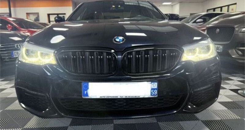 Bleu Utilisé 2019 BMW 530e M Sport Berline | 31 990 € (Prix assez cher) - Image 1/4