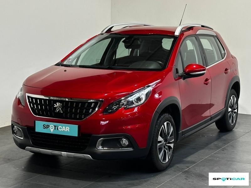 Rouge Utilisé 2018 Peugeot 2008 Allure SUV | 12 990 € (Prix juste) - Image 1/3