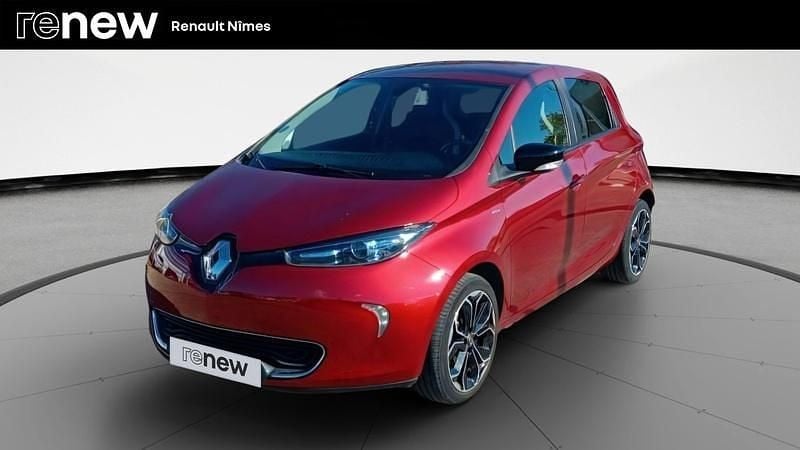 Rouge Utilisé 2019 Renault Zoe Iconic Citadine | 9 499 € (Prix juste) - Image 1/4