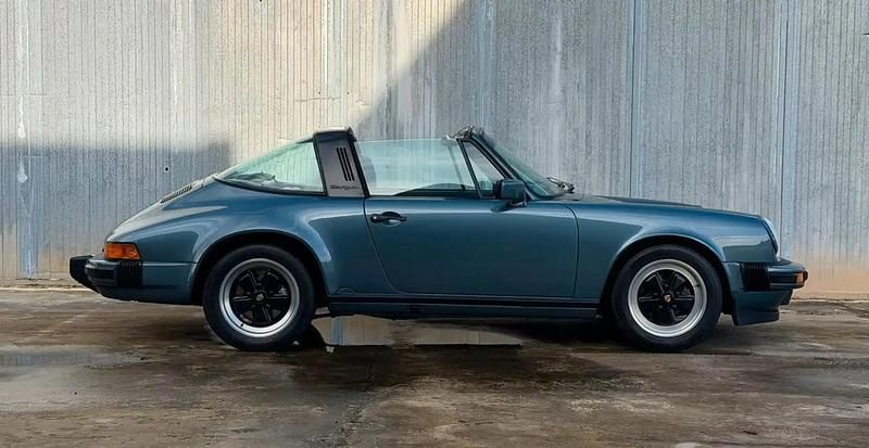 Occasion Porsche 911 1988 Bleu Cabriolet