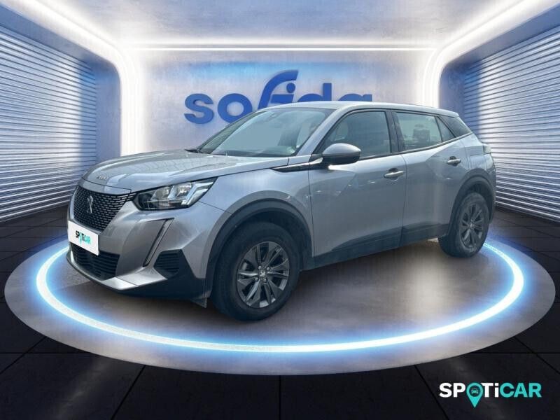 Gris Utilisé 2021 Peugeot e-2008 Active SUV | 17 690 € (Prix juste) - Image 1/4