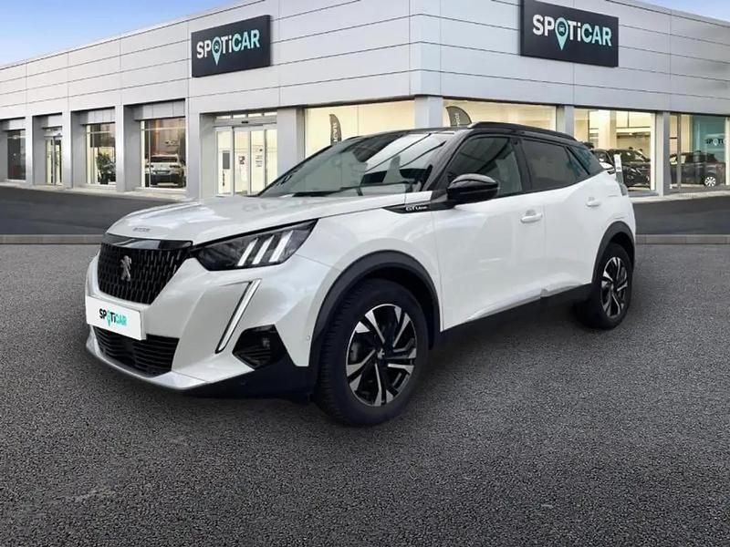 Blanc Utilisé 2020 Peugeot 2008 GT SUV | 14 990 € (Prix juste) - Image 1/4