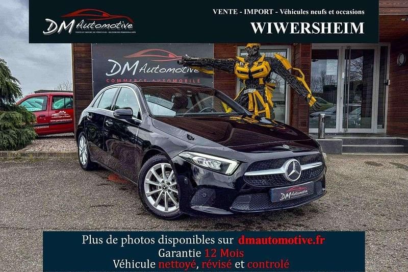 Occasion Mercedes A180 Progressive 163 ch (119 kW) 2019 Noir Berline