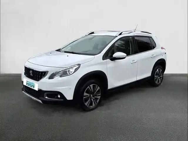 Blanc Utilisé 2019 Peugeot 2008 S SUV | 9 990 € (Bon prix) - Image 1/4