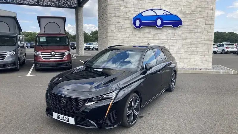 Noir Utilisé 2023 Peugeot 308 GT Break | 22 990 € (Prix assez cher) - Image 1/4