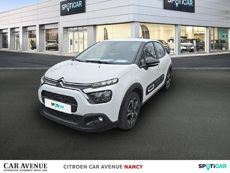 Blanc banquise (o) Utilisé 2022 Citroën C3 Feel Citadine | 10 590 € (Bon prix) - Image 1/2