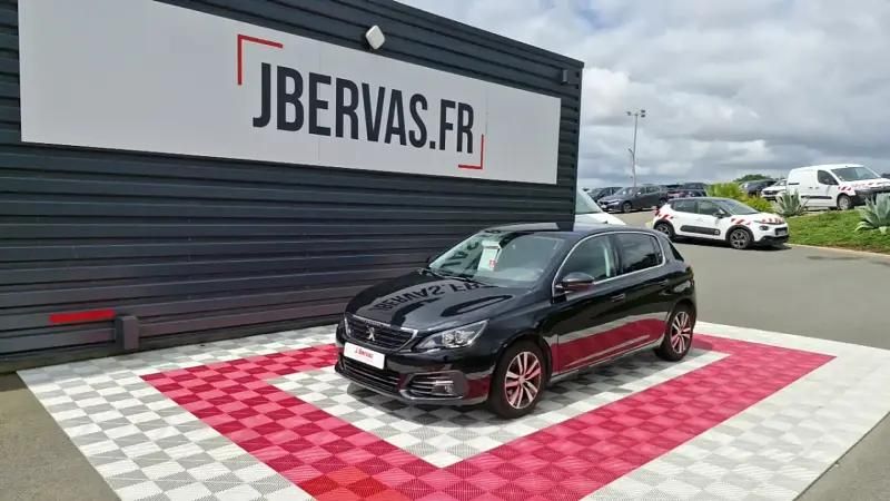 Noir Utilisé 2020 Peugeot 308 Allure Berline | 13 590 € (Super prix) - Image 1/4