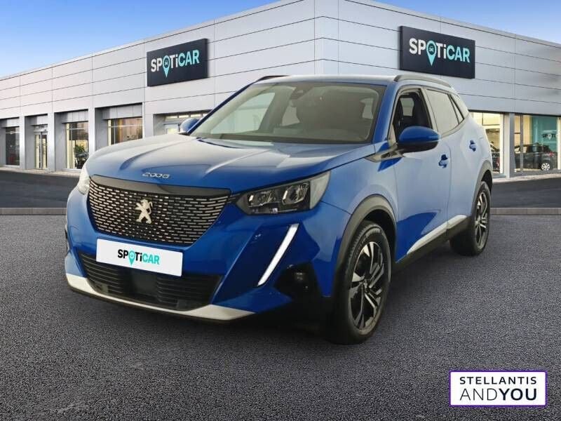 Bleu Utilisé 2021 Peugeot 2008 Allure SUV | 15 790 € (Prix juste) - Image 1/4