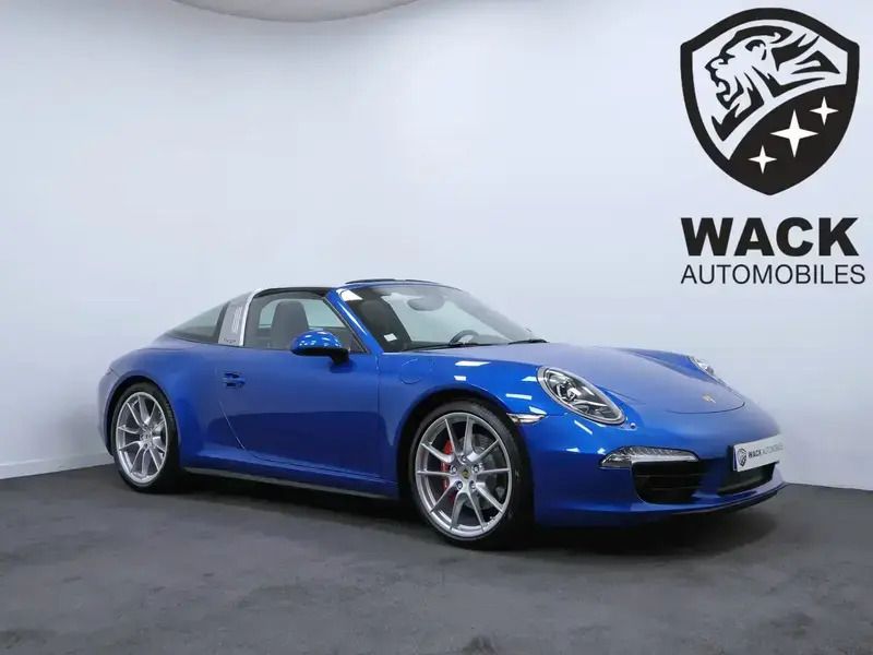 Bleu Utilisé 2014 Porsche 911 Targa 4S Cabriolet | 129 900 € - Image 1/4