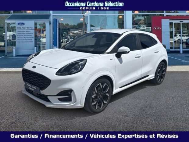 Blanc Utilisé 2022 Ford Puma ST-Line X | 22 590 € (Prix juste) - Image 1/4