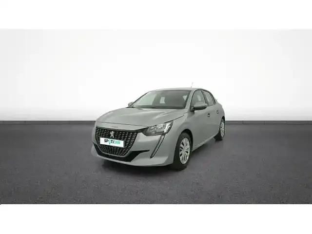 Gris Utilisé 2021 Peugeot 208 Active Citadine | 10 490 € (Prix juste) - Image 1/4
