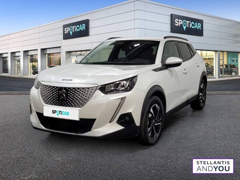 Blanc Utilisé 2021 Peugeot e-2008 Allure SUV | 15 980 € (Bon prix) - Image 1/3