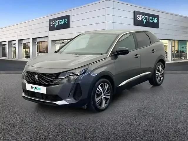 Gris fonce Utilisé 2022 Peugeot 3008 Allure SUV | 19 590 € (Bon prix) - Image 1/4