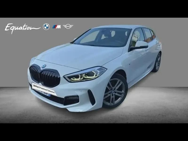 Blanc Utilisé 2022 BMW 116 Citadine | 24 490 € (Prix juste) - Image 1/4