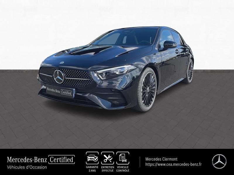 Occasion Mercedes A200 AMG line 150 ch (110 kW) 2025 Noir cosmos métallisé Berline
