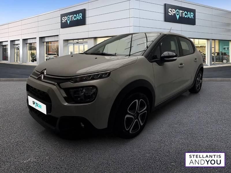 Beige Utilisé 2024 Citroën C3 PureTech Citadine | 13 290 € (Prix juste) - Image 1/4