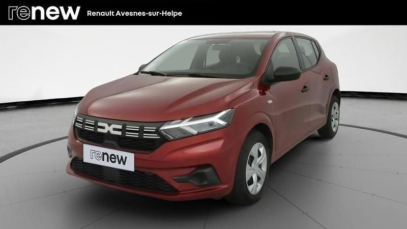 Rouge Utilisé 2023 Dacia Sandero Essentiel Citadine | 12 999 € (Bon prix) - Image 1/4
