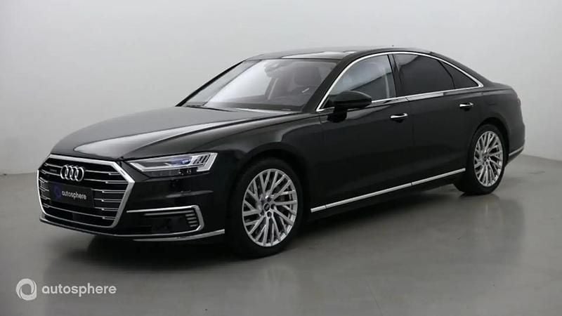 Noir mythic métallisé Occasion 2021 Audi A8 Premium Berline | 63 999 € (Prix assez cher) - Image 1/4