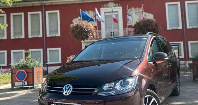 Rouge Utilisé 2018 VW Sharan Monospace | 18 500 € - Image 1/4
