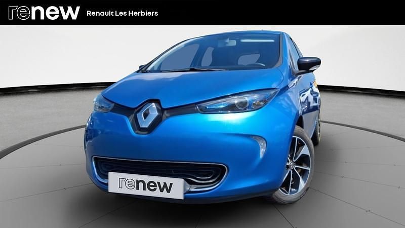 Bleu Occasion 2017 Renault Zoe Intens Citadine | 7 690 € (Prix assez cher) - Image 1/4