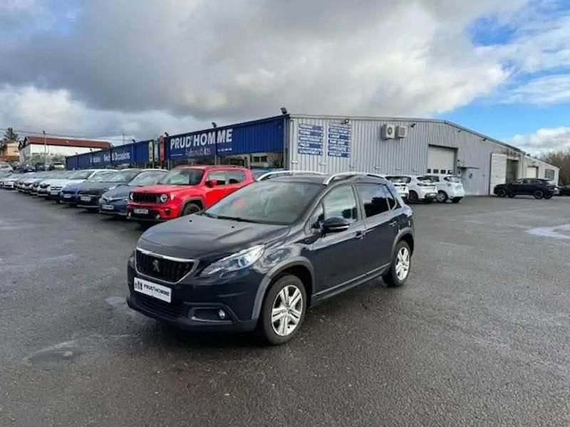 Gris Occasion 2019 Peugeot 2008 Signature Sky SUV | 12 990 € (Prix juste) - Image 1/4