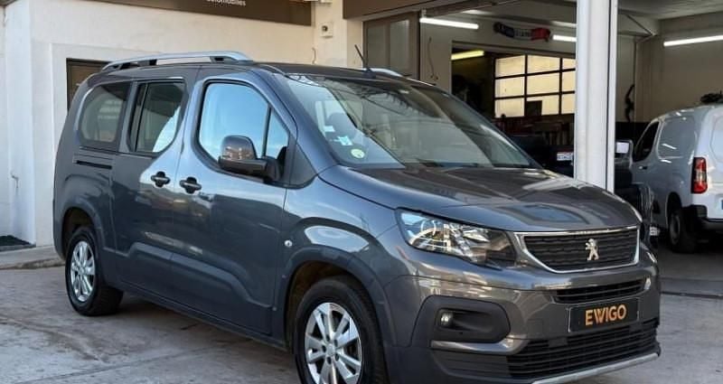 Gris Utilisé 2020 Peugeot Rifter Allure Monospace | 17 990 € - Image 1/4