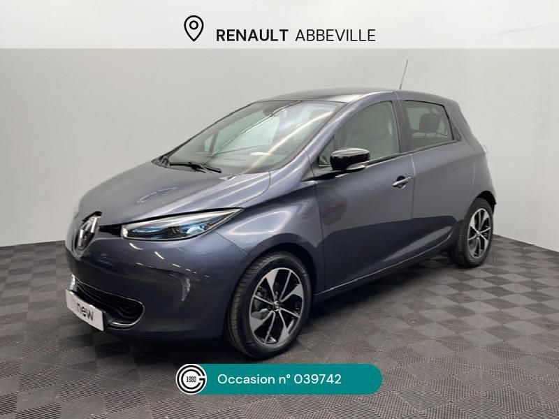 Gris Utilisé 2019 Renault Zoe Zen Citadine | 7 990 € (Bon prix) - Image 1/4