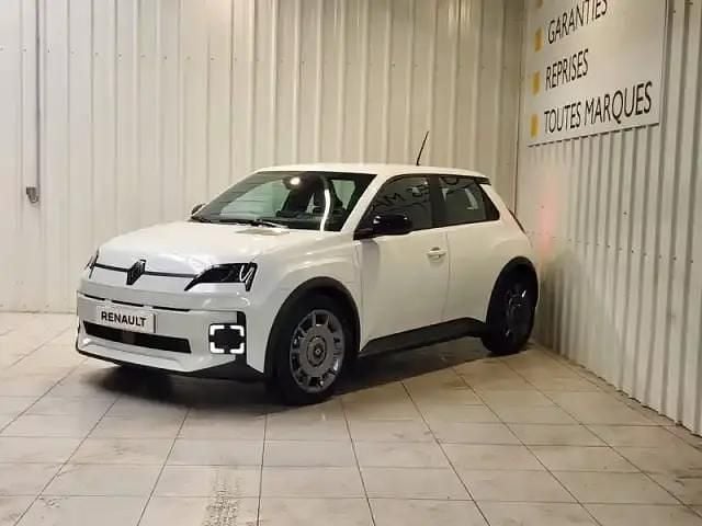 Blanc nacre Occasion 2025 Renault 5 E-Tech Berline | 27 290 € (Bon prix) - Image 1/4
