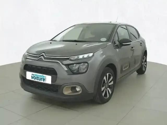 Gris Utilisé 2022 Citroën C3 PureTech Citadine | 13 790 € (Prix assez cher) - Image 1/4