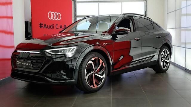 Noir mythe métallisé Occasion 2024 Audi Q8 Sportback e-tron Advanced SUV | 104 900 € - Image 1/4