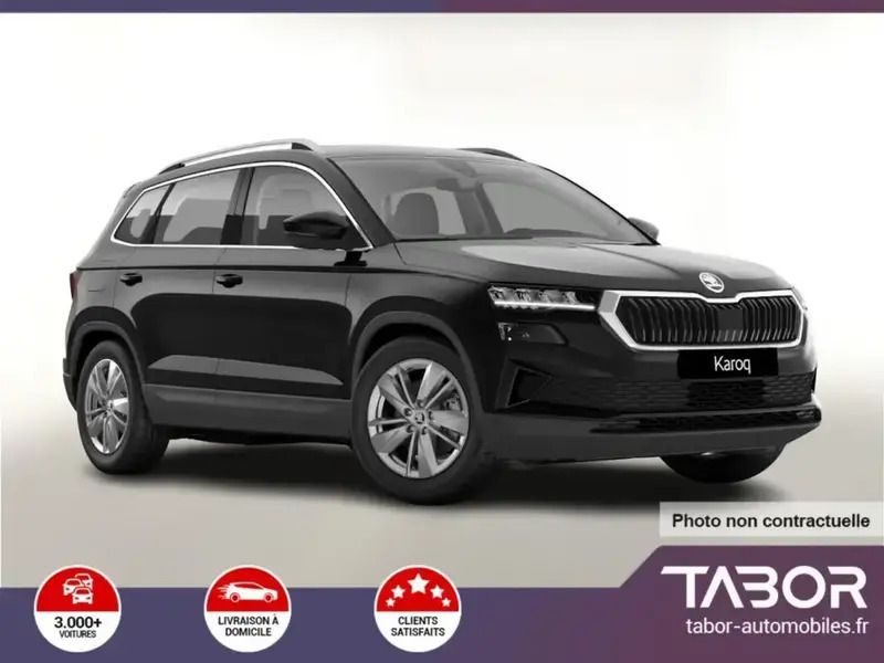 Noir Nouvelle 2025 Skoda Karoq SUV | 34 879 € (Prix juste) - Image 1/4