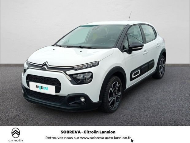 Blanc Utilisé 2022 Citroën C3 Business Class Citadine | 10 490 € (Prix juste) - Image 1/4