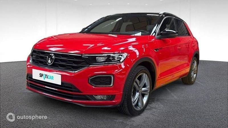 Rouge Utilisé 2020 VW T-Roc R-line SUV | 24 490 € (Prix juste) - Image 1/4