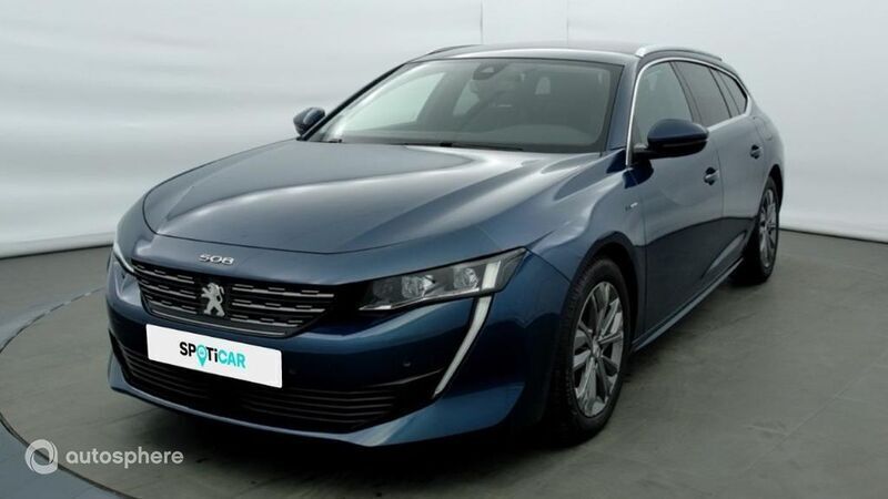 Bleu Utilisé 2021 Peugeot 508 Allure Break | 18 977 € (Super prix) - Image 1/4