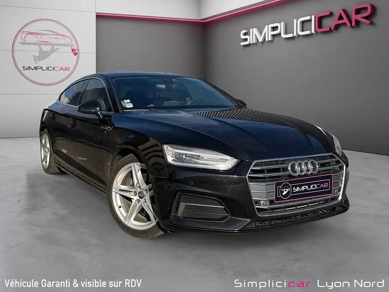 Occasion Audi A5 Sportback Sport 190 ch (139 kW) 2017 Noir Citadine