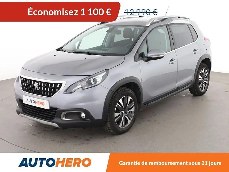 Gris Utilisé 2019 Peugeot 2008 Allure SUV | 11 890 € (Super prix) - Image 1/2