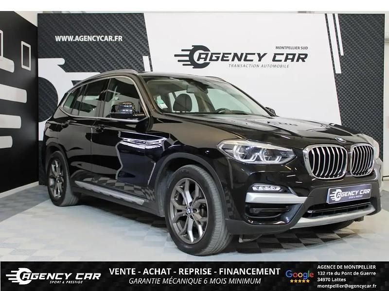 Noir Occasion 2019 BMW X3 xLine SUV | 22 590 € (Bon prix) - Image 1/4