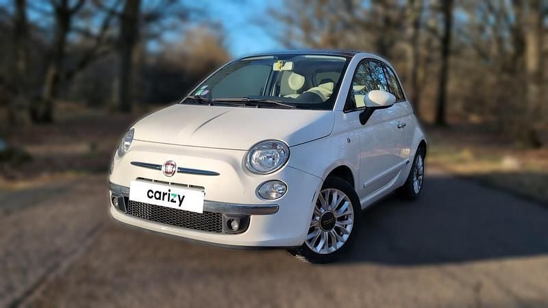 Beige Occasion 2014 Fiat 500 Lounge Berline | 6 690 € (Bon prix) - Image 1/4