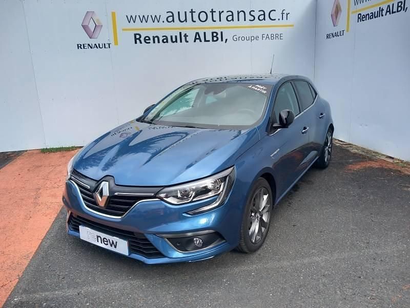 Bleu Utilisé 2017 Renault Mégane IV LIMITED Berline | 13 690 € (Bon prix) - Image 1/4