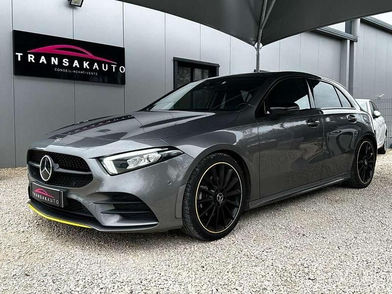 Occasion Mercedes A200 AMG line 163 ch (119 kW) 2021 Gris Berline